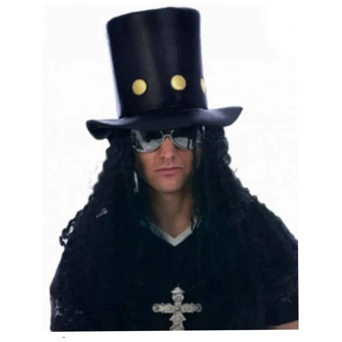 Slash Rocker Costume Hat Wig - Costume Works AU