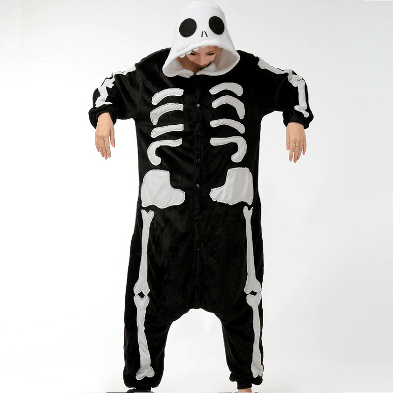 Skeleton Onesie - Costume Works AU