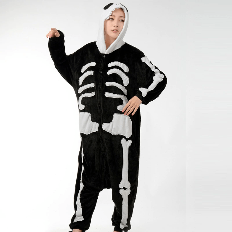 Skeleton Onesie - Costume Works AU