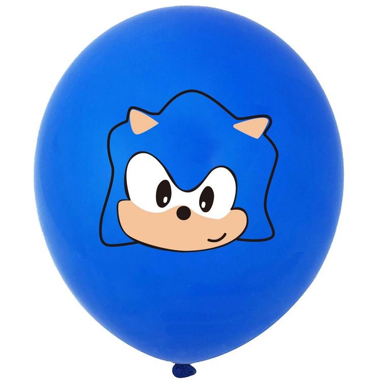 Sonic Balloons 35pcs - Costume Works AU