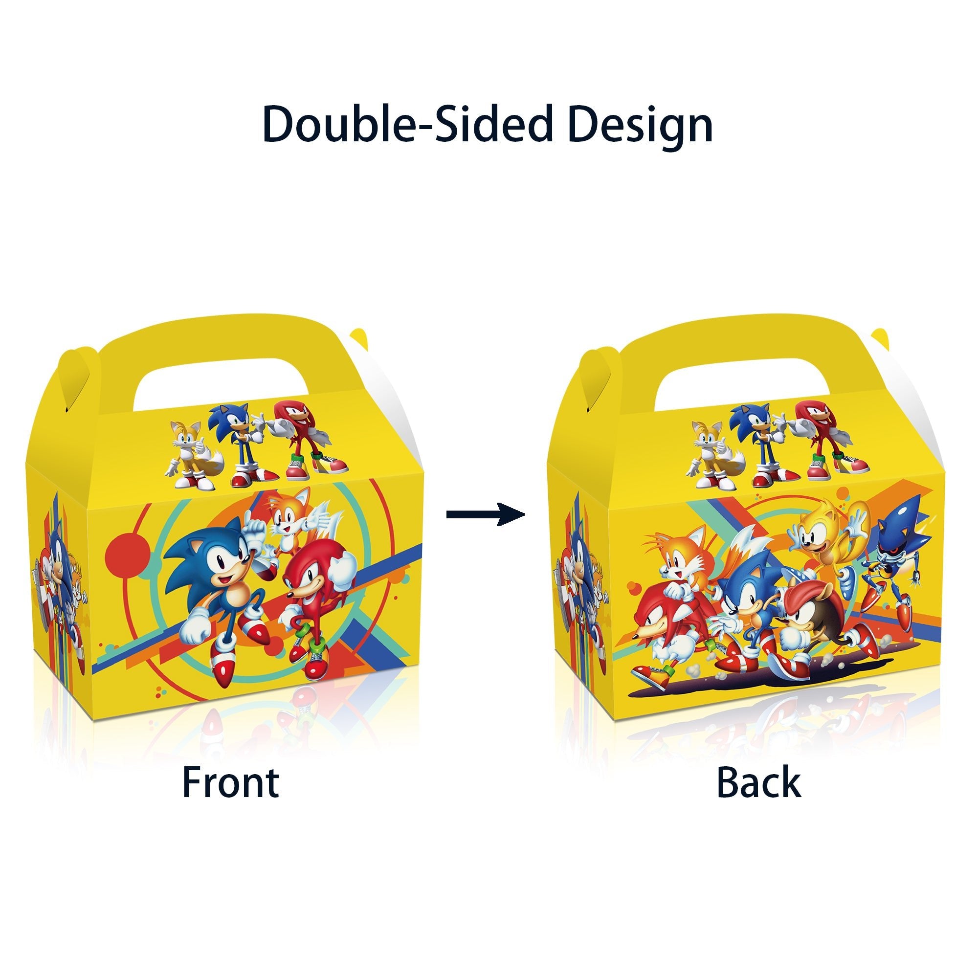 Sonic Party Favour Loot Boxes 12 Pack - Costume Works AU