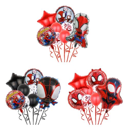 Spiderman Foil Balloon Bouquet - Costume Works AU