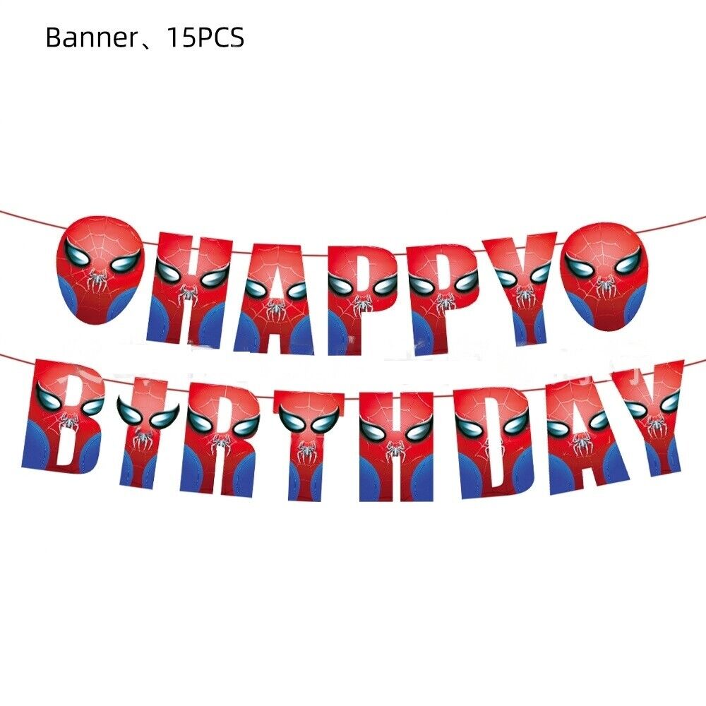 Spiderman Party Decorations - Costume Works AU