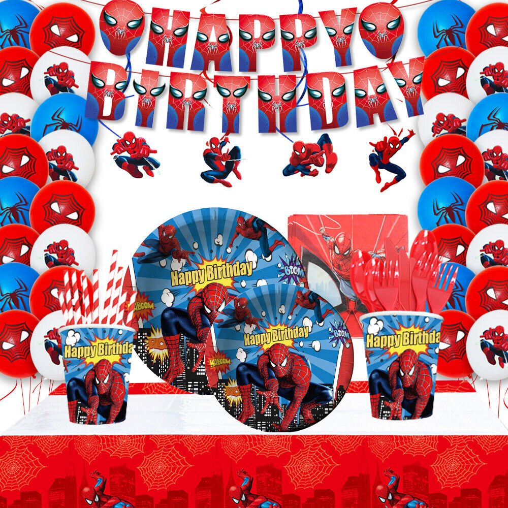 Spiderman Party Decorations - Costume Works AU