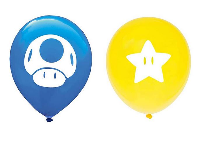Super Mario Balloons 14pcs / 28pcs - Costume Works AU