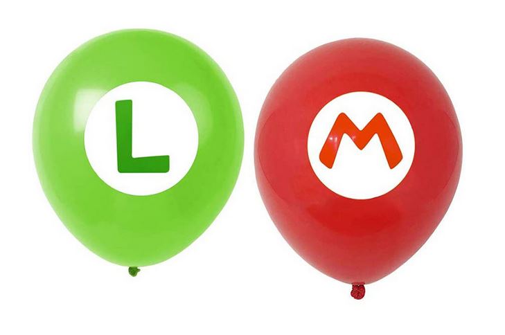 Super Mario Balloons 14pcs / 28pcs - Costume Works AU