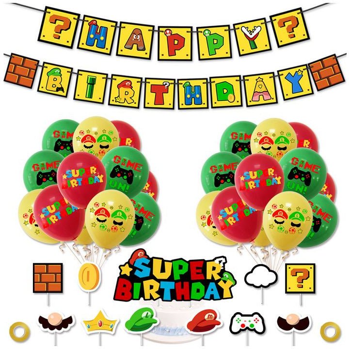 Super Mario Birthday Party Set - Costume Works AU