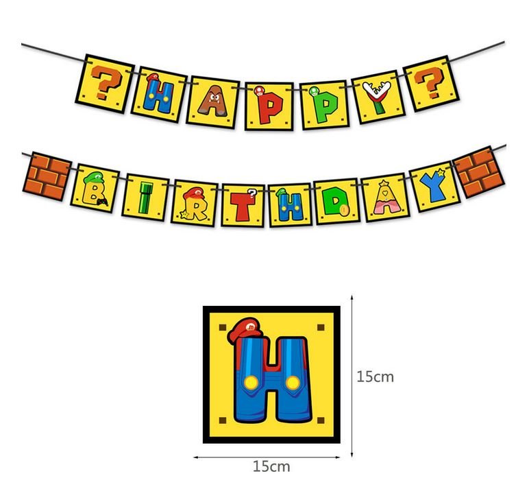 Super Mario Birthday Party Set - Costume Works AU