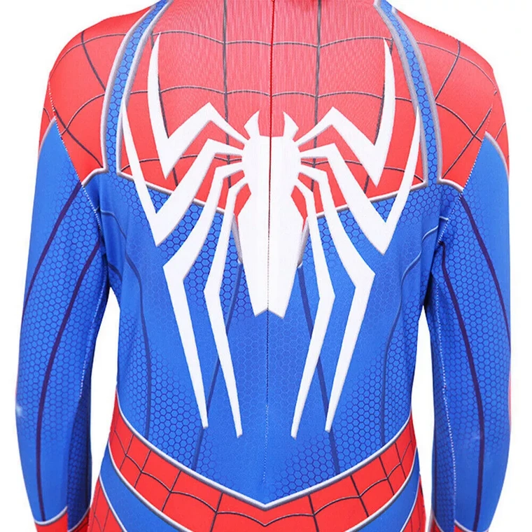 Kids Spiderman Insomniac PS4 Jumpsuit Costume