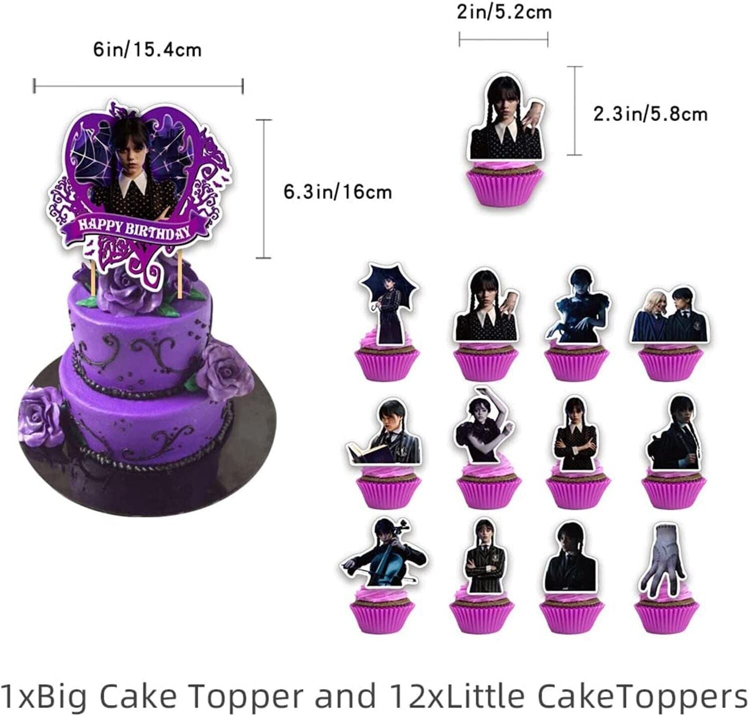 Wednesday Addams Birthday Party Set - Costume Works AU