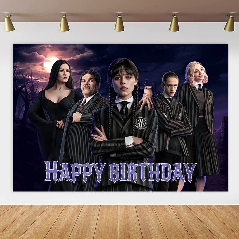 Wednesday Addams Party Decorations - Costume Works AU