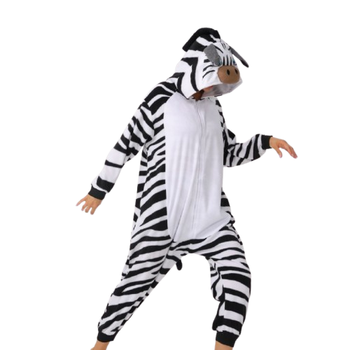 Zebra Onesie Costume Kigurumi Pajamas