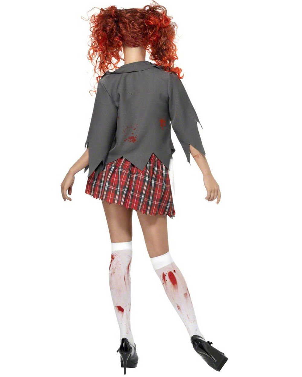 Womens Halloween Zombie School Girl Costume-Costume Works AU