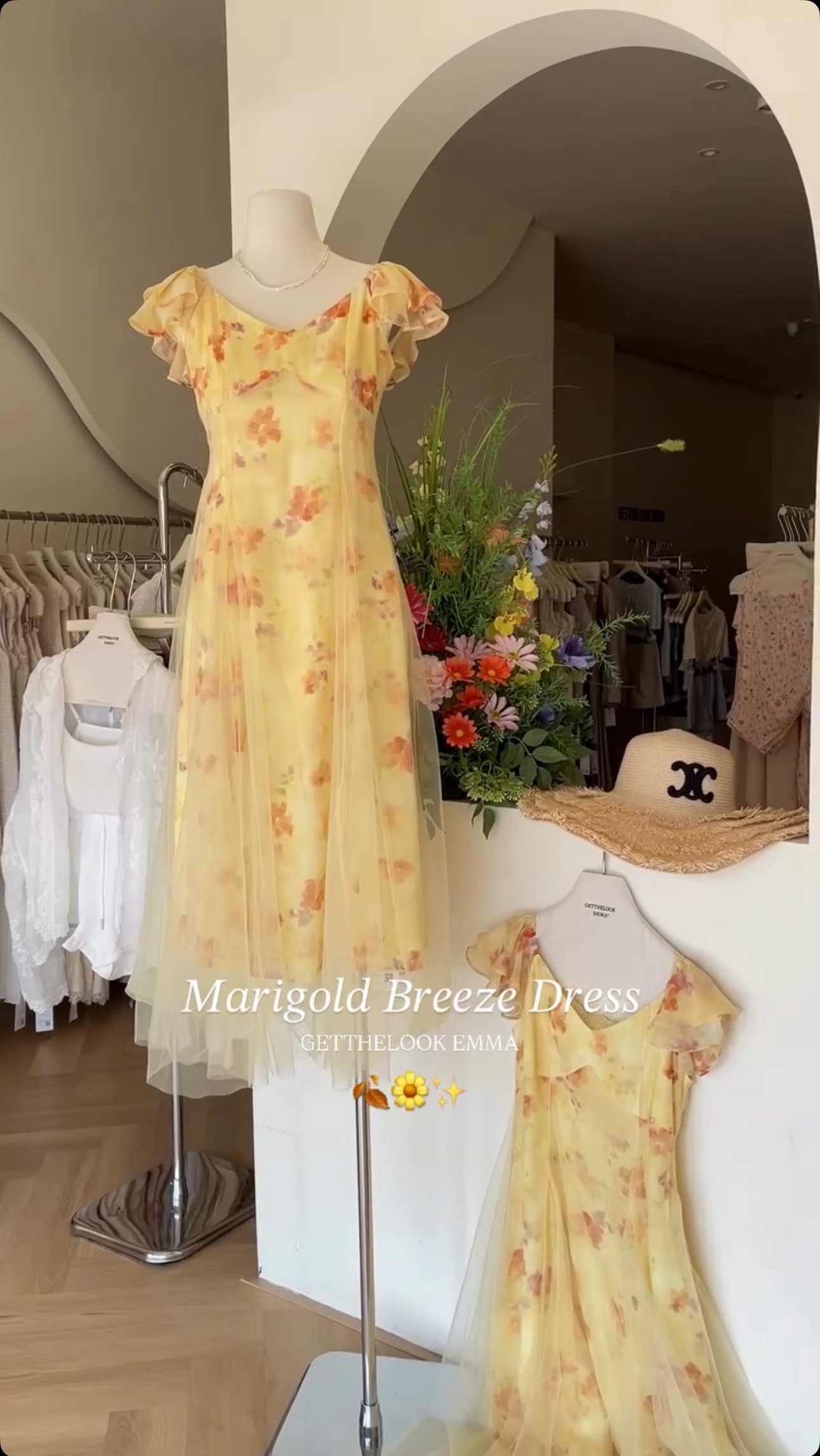 Marigold Breeze Dress
