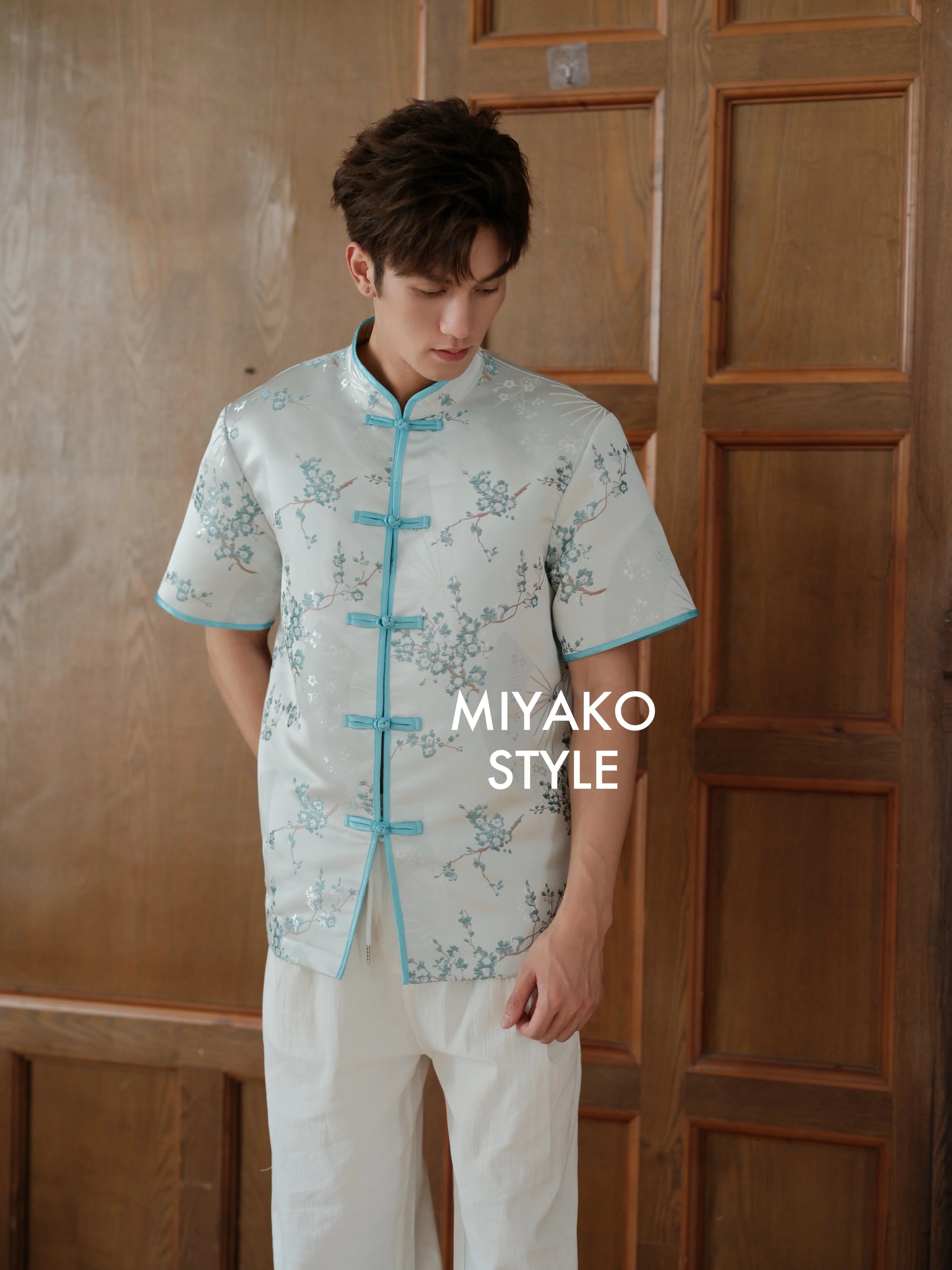 【Miyako-冰清玉洁】Jade Cheongsam Men Suit 男唐装