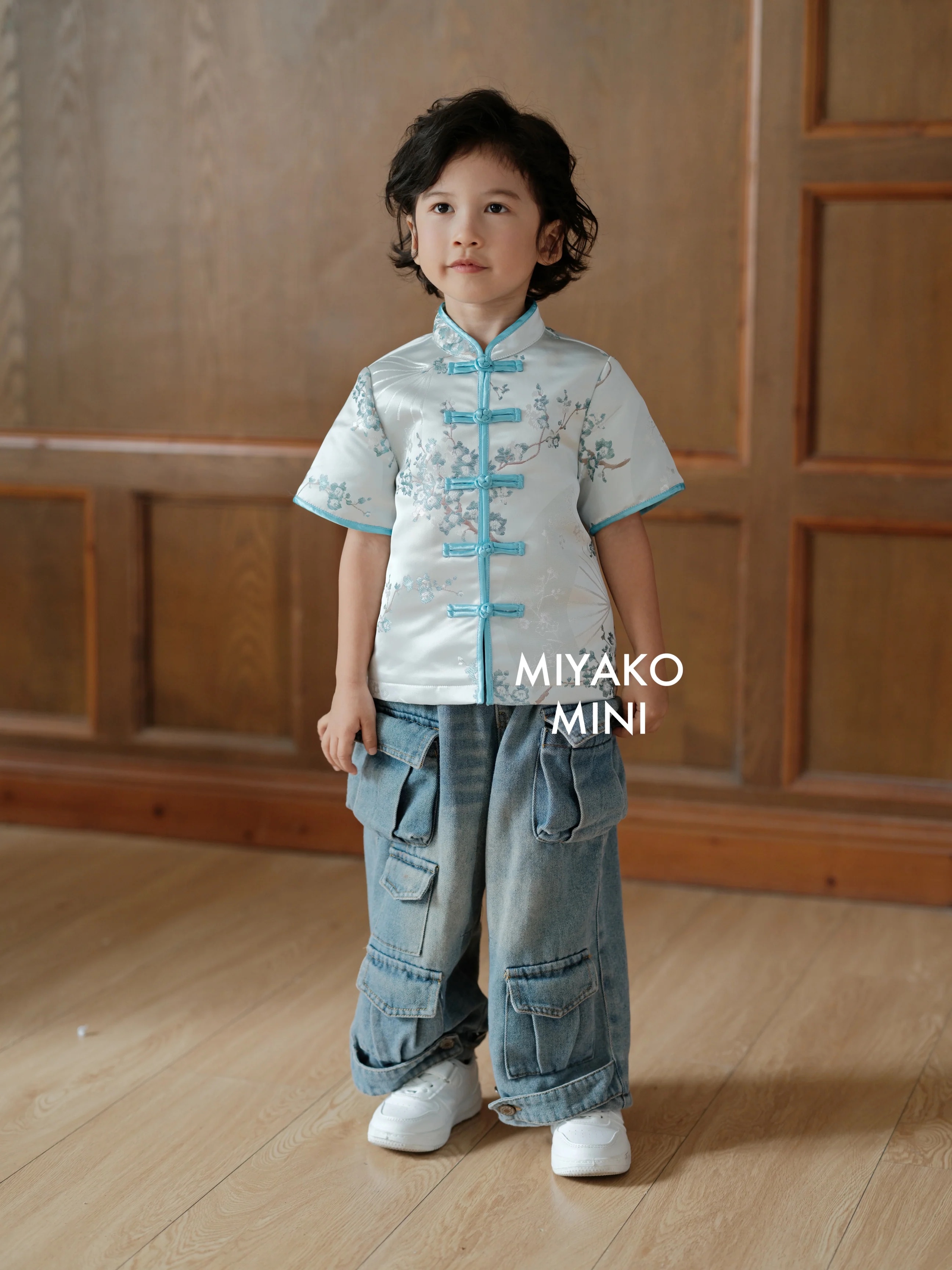 【Miyako-冰清玉洁】Jade Cheongsam Boy Suit 小男孩唐装