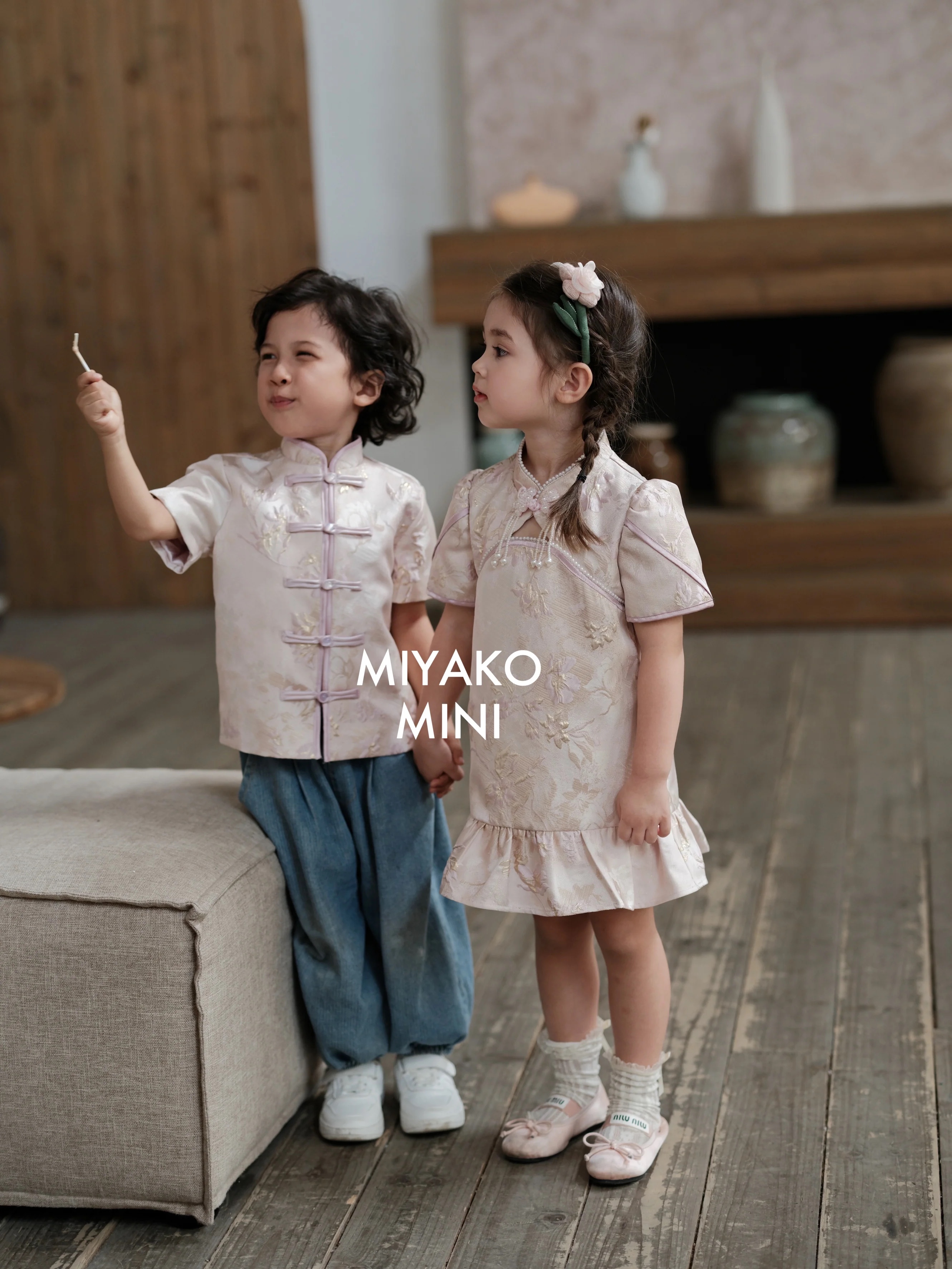 【Miyako-芳华绝代】Madelyn Boy Suit 小男孩唐装
