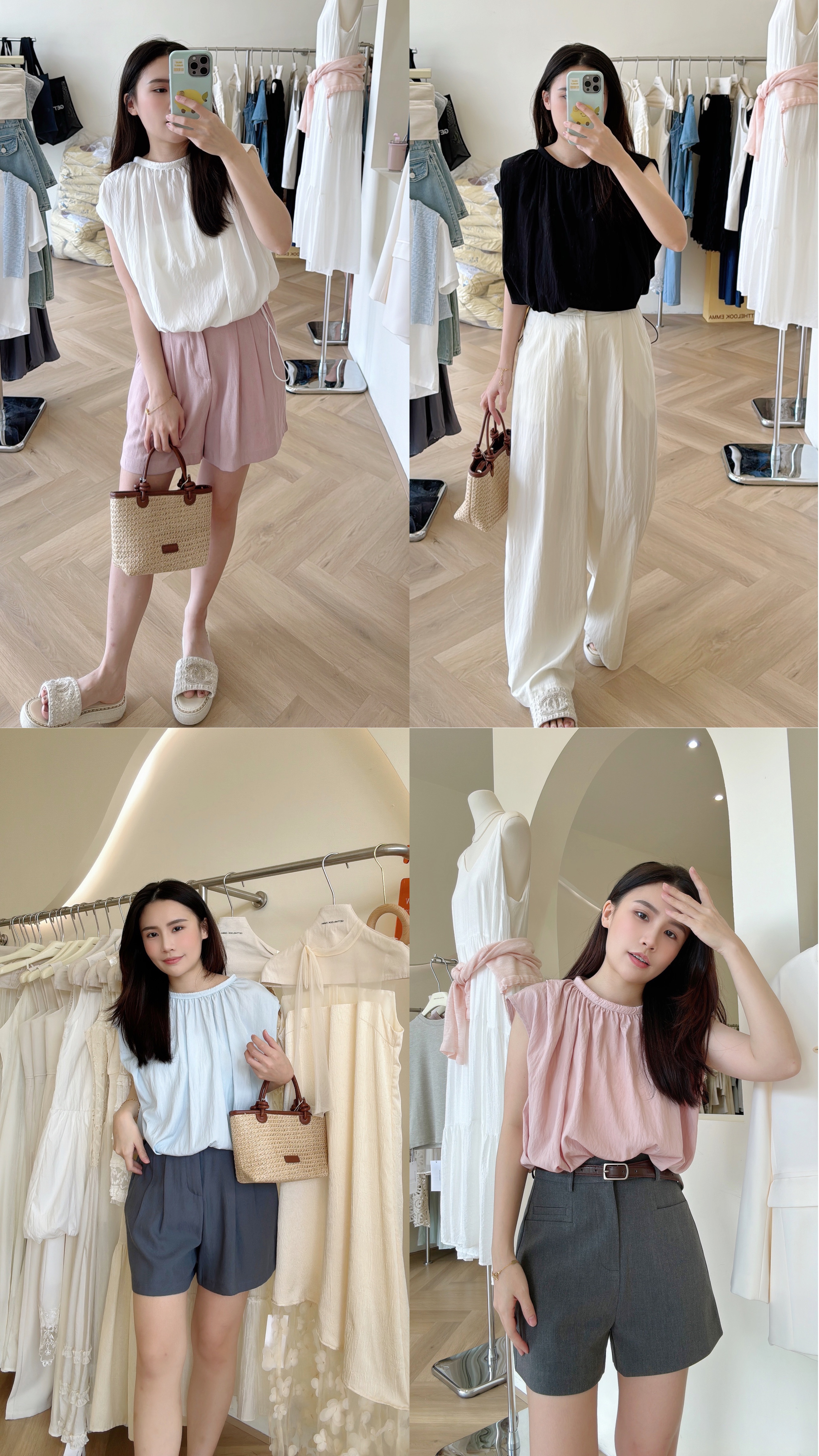 Ashley OL Chiffon Top