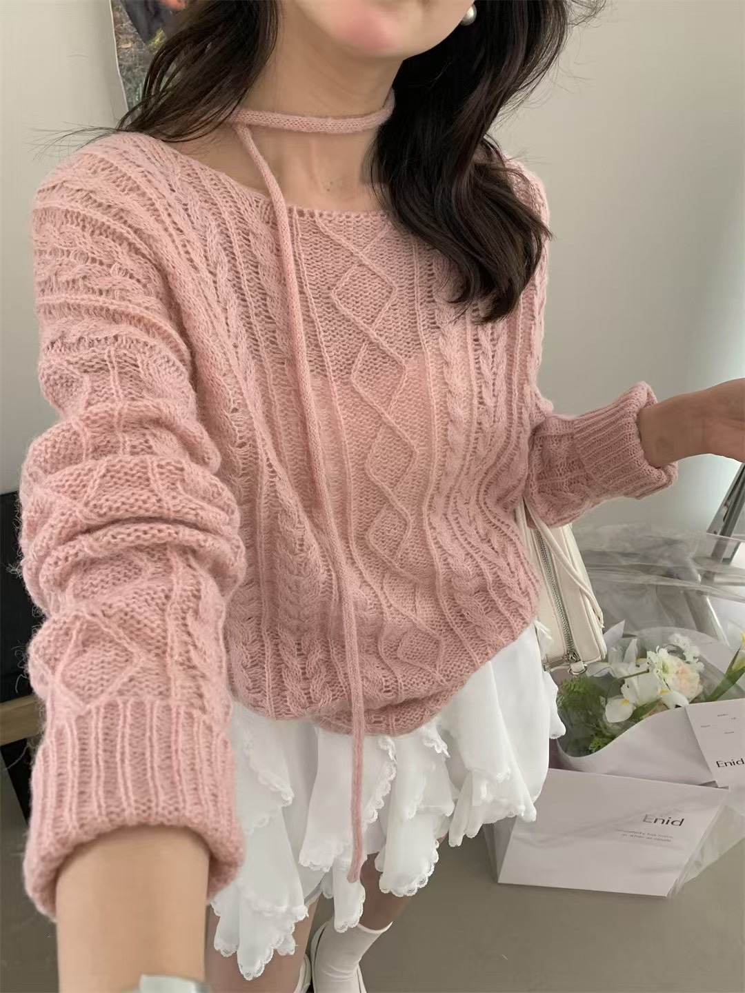 FUFU KNIT TOP & SKIRT