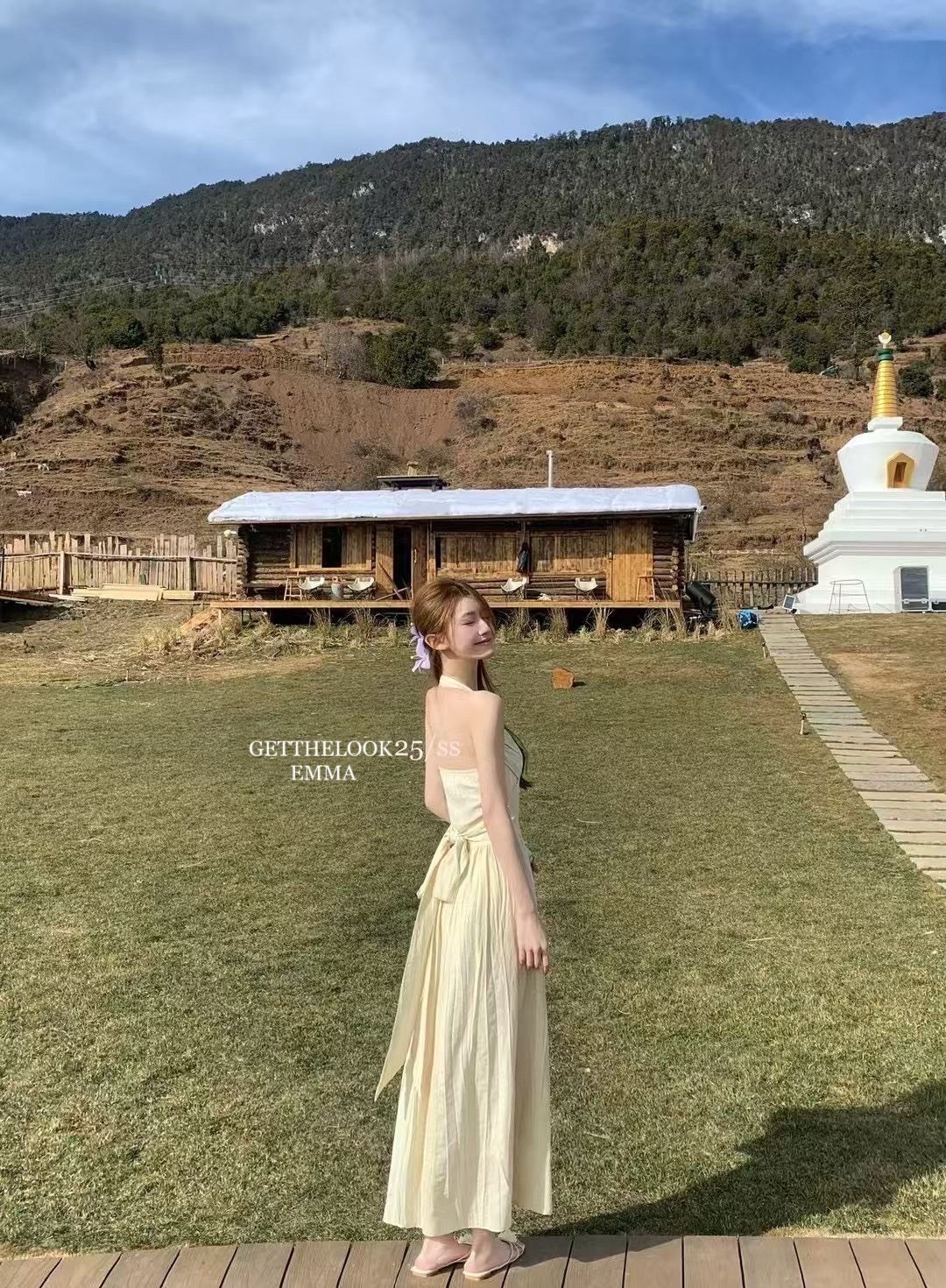 小树梨长裙PearTreeLongDress