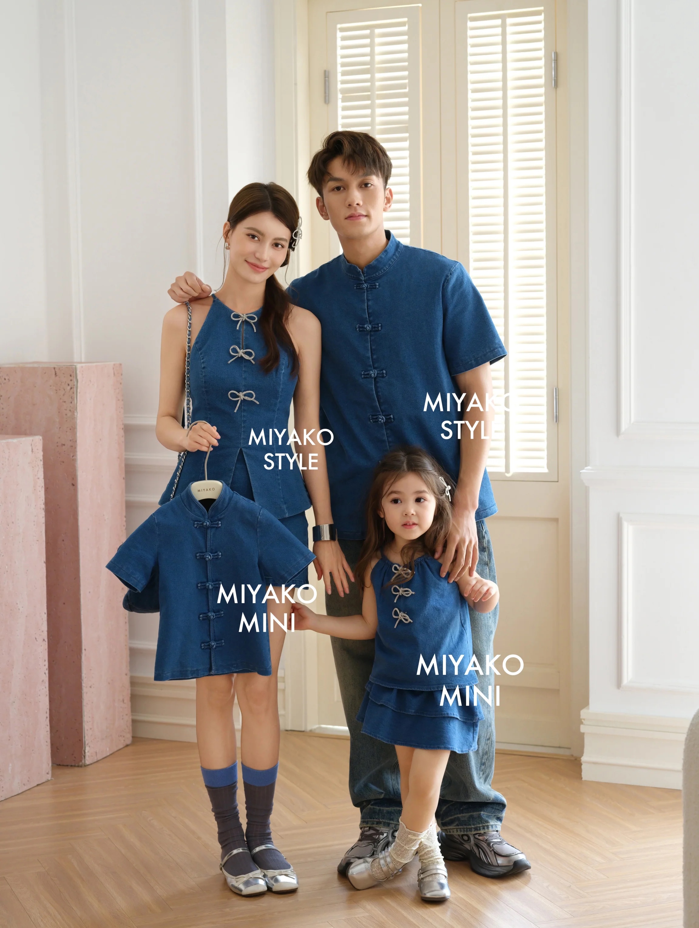 【Miyako-牛仔】Classic Denim Boy Suit 小男孩