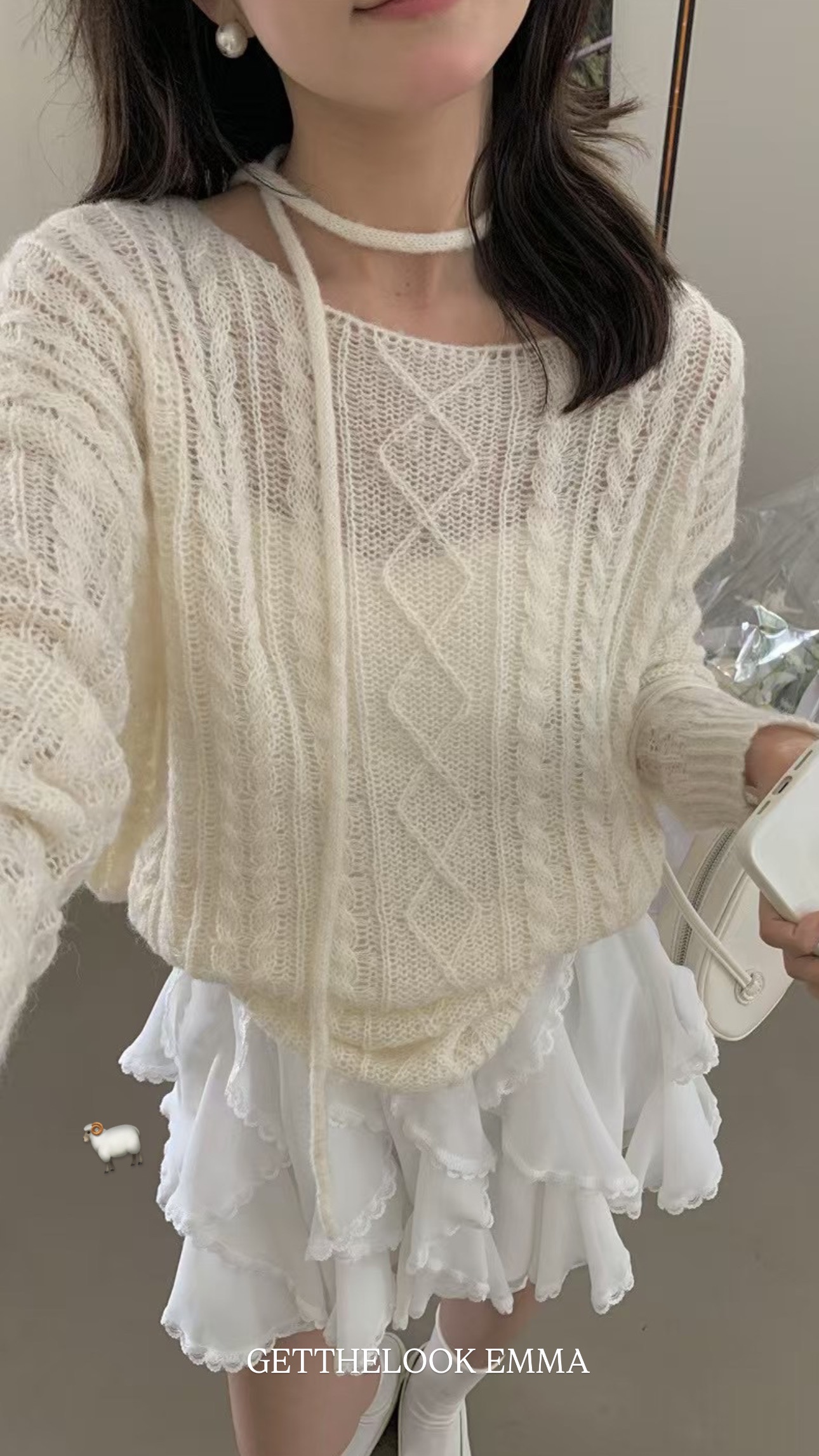 FUFU KNIT TOP & SKIRT
