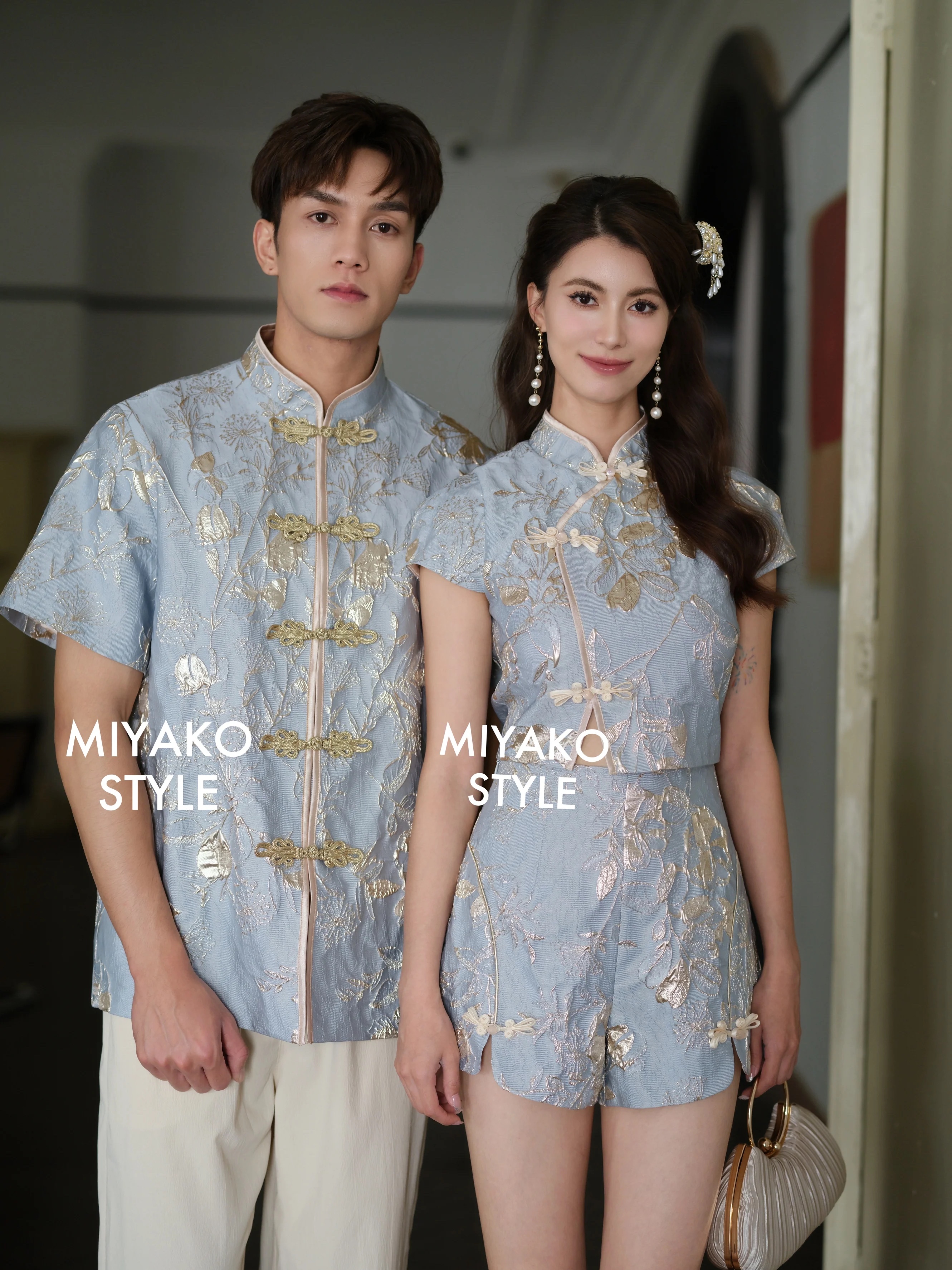 【Miyako-花开富贵】Rich Cheongsam Men Suit 男唐装
