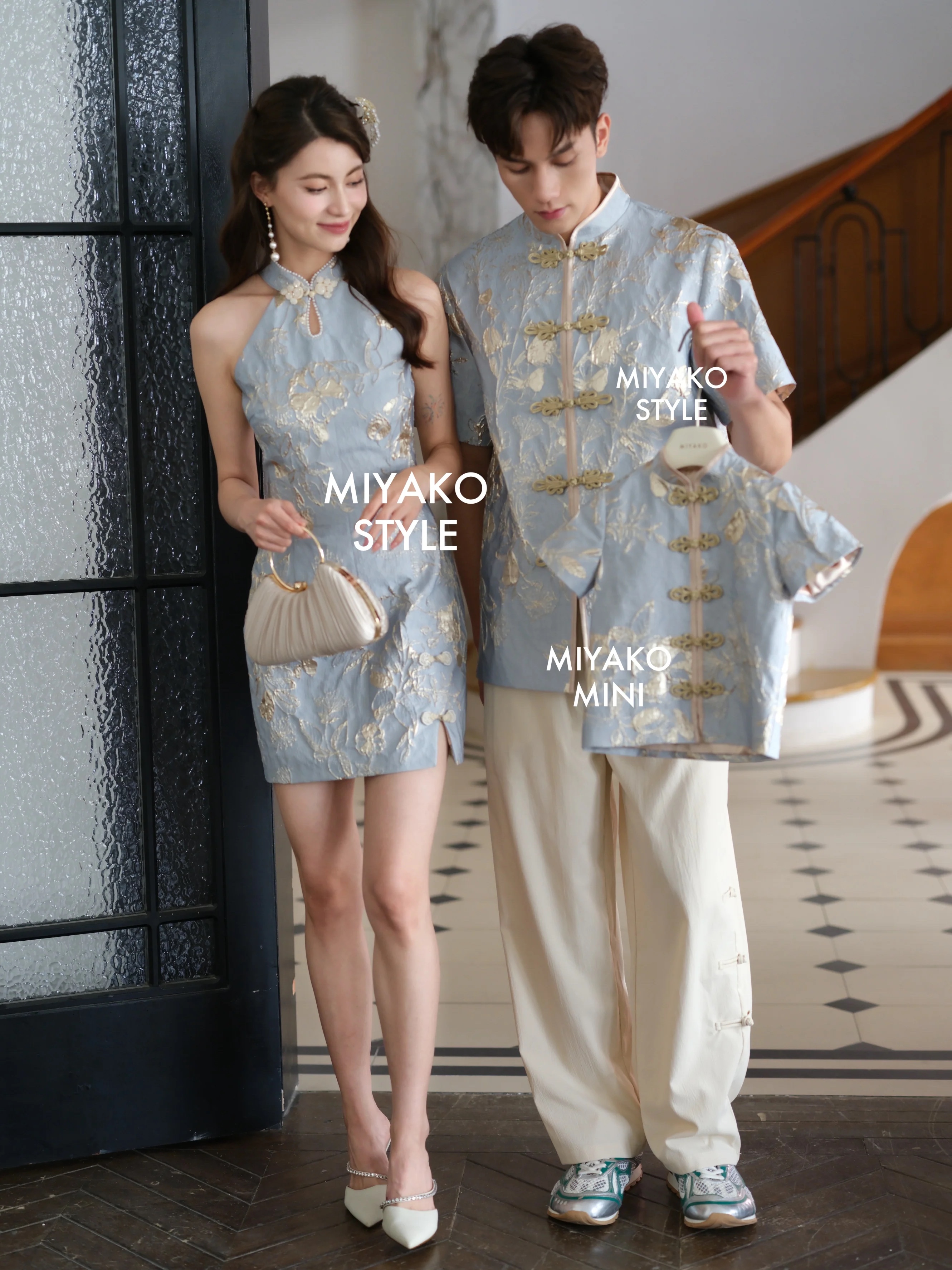【Miyako-花开富贵】Rich Cheongsam Boy Suit 小男孩唐装