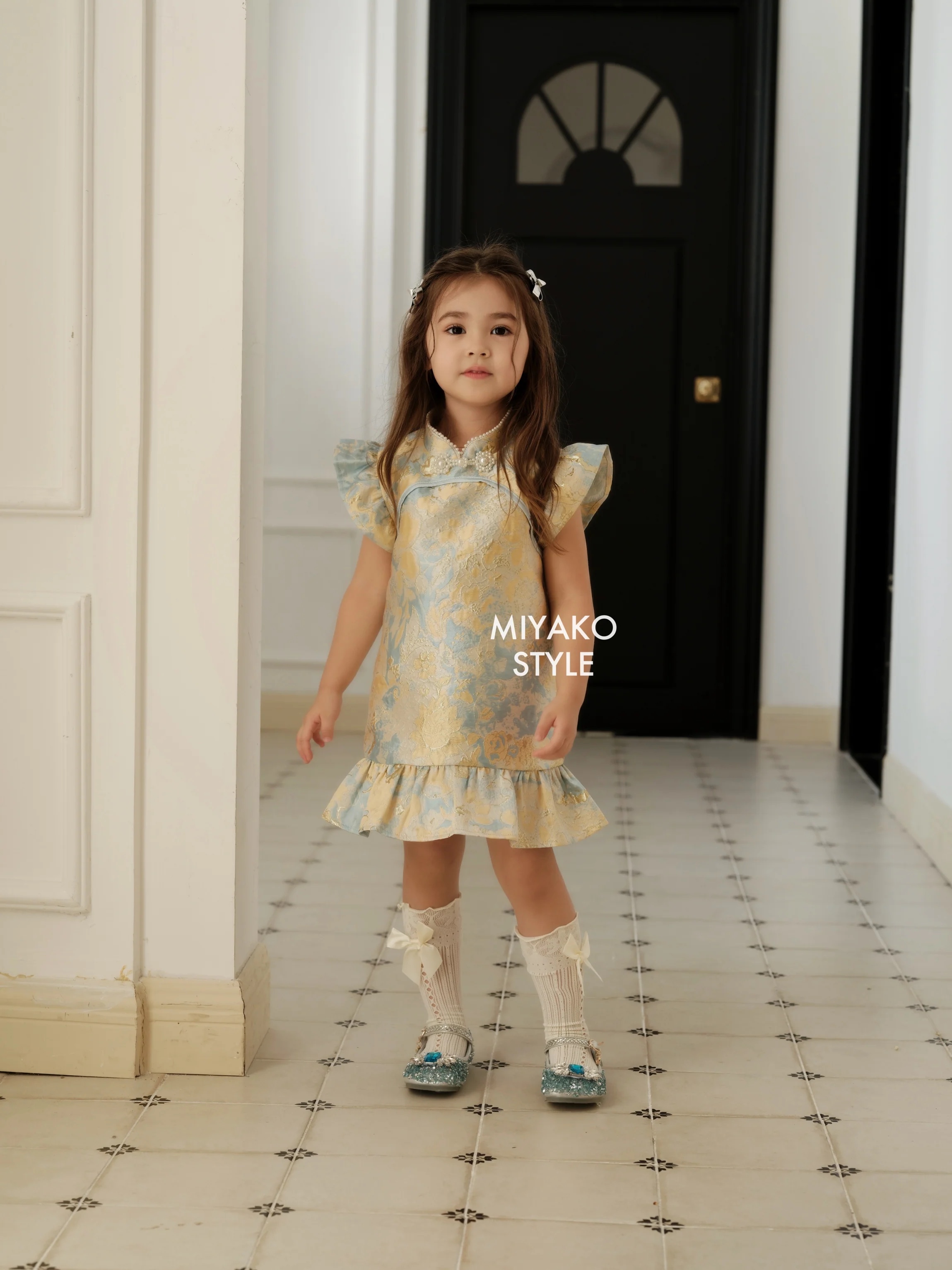 【Miyako-花好月圆】Flora Luna Little Girl Dress 小女孩连身裙