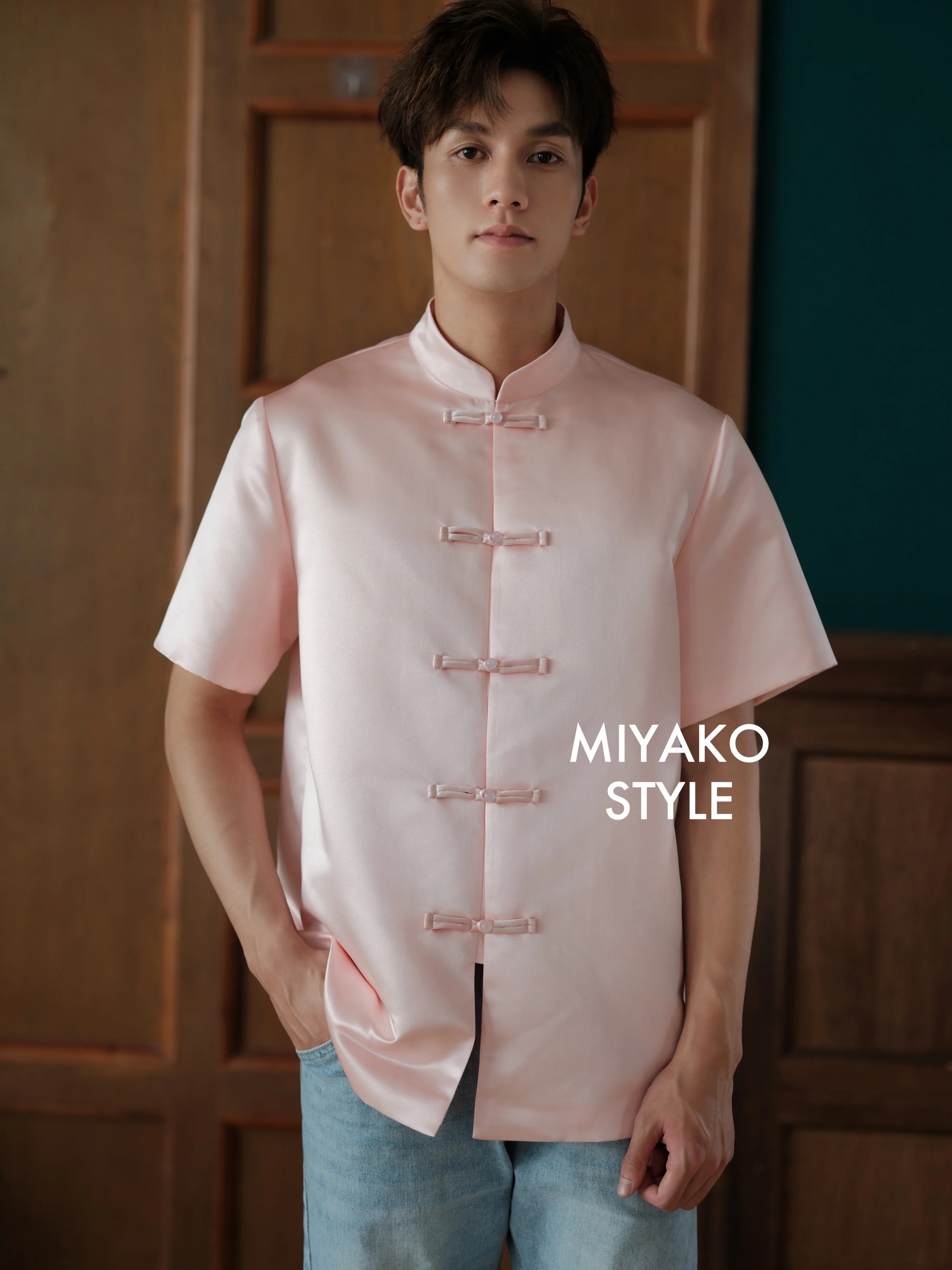 【Miyako-鸟语花香】Spring Cheongsam Men Suit 男唐装