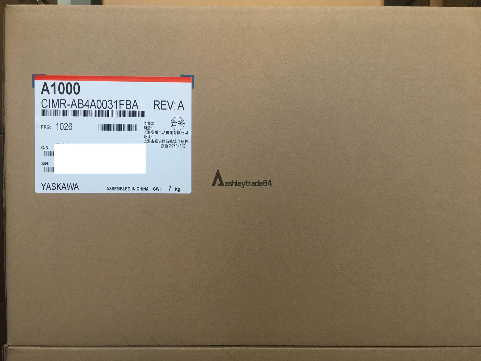 new-1pcs-yaskawa-inverter-cimr-ab4a0031fba 0