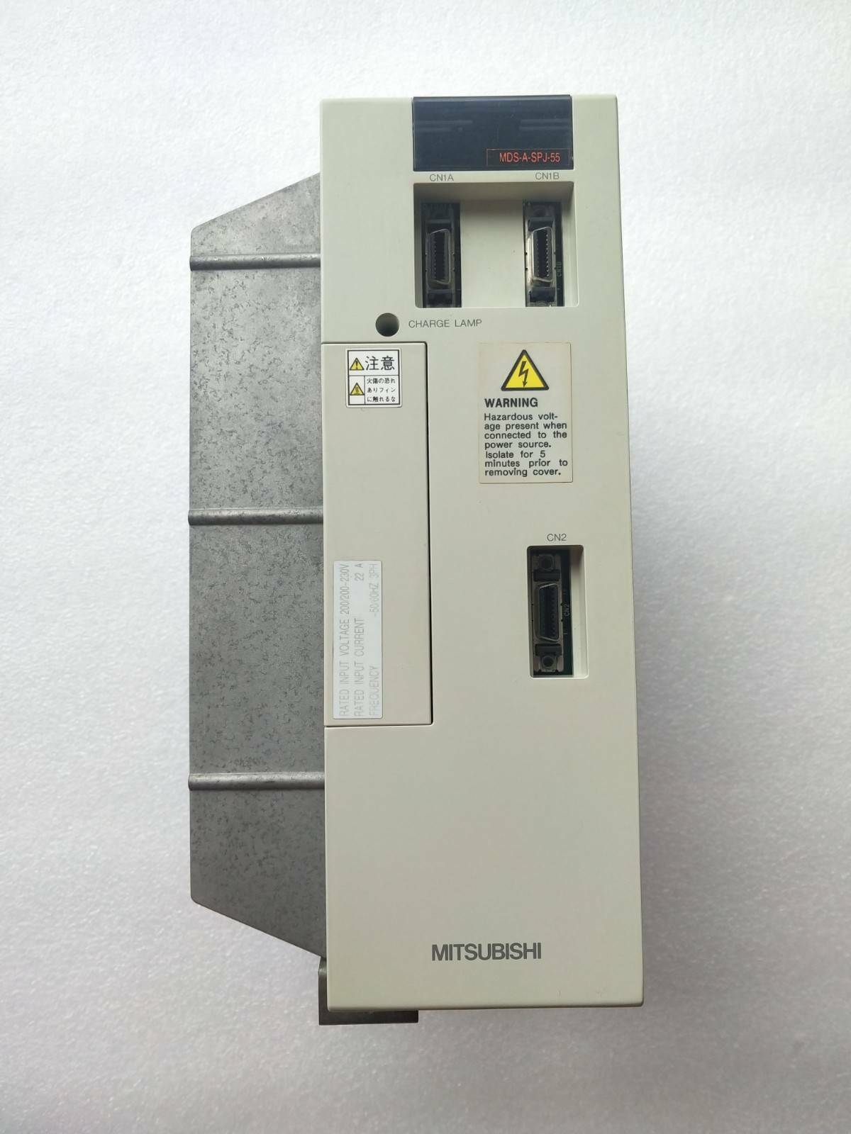 used-one-mitsubishi-mds-a-spj-55-spindle-driver 0