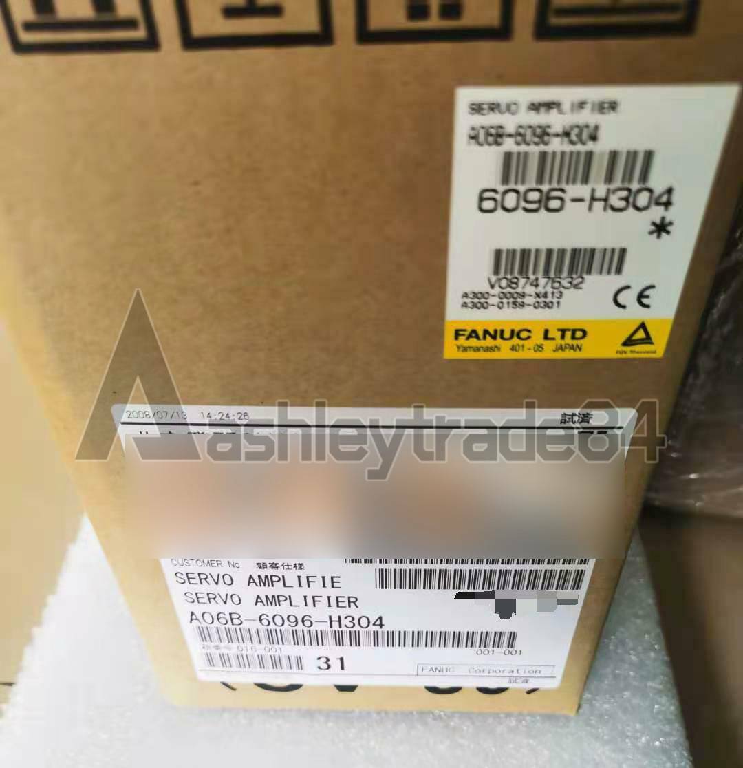 new-1pc-fanuc-servo-drive-amplifier-3.7kw-a06b-6096-h304 0