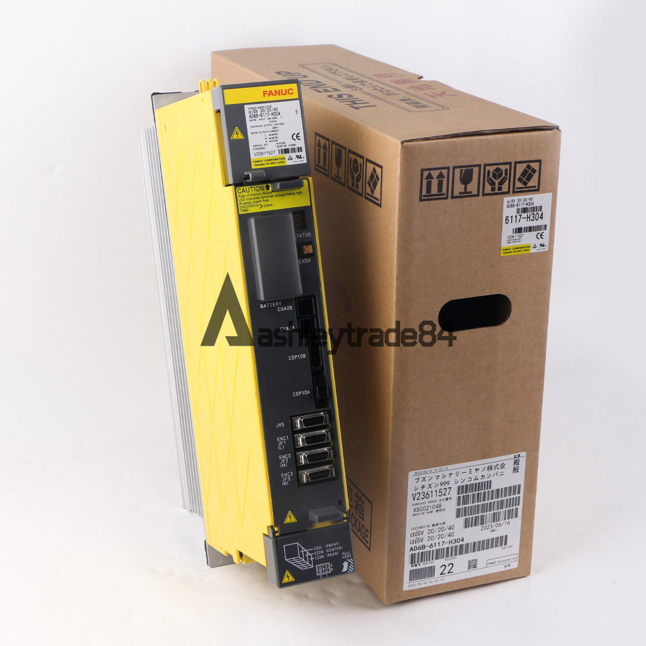new-1pcs-fanuc-servo-drive-a06b-6117-h304 0