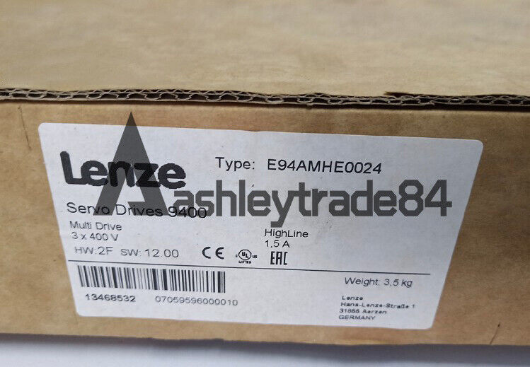 new-1pcs-lenze-e94amhe0024-servo-driver 0