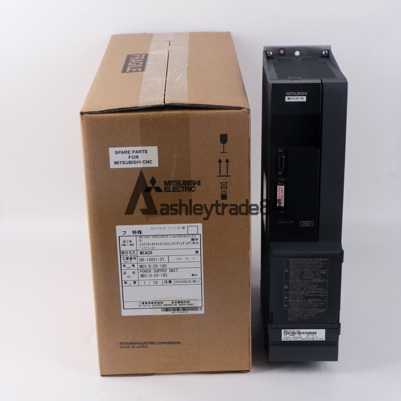 new-1pcs-mitsubishi-servo-drive-mds-d-cv-185-mdsdcv185 0