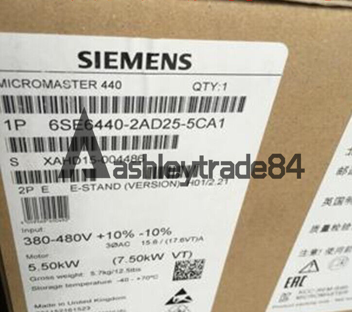 new-one-siemens-6se6440-2ad25-5ca1-6se6-440-2ad25-5ca1 0