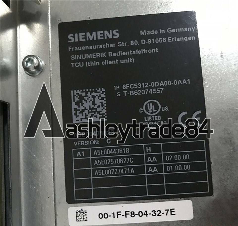 used-1pcs-siemens-6fc5312-0da00-0aa1-6fc5-312-0da00-0aa1 0