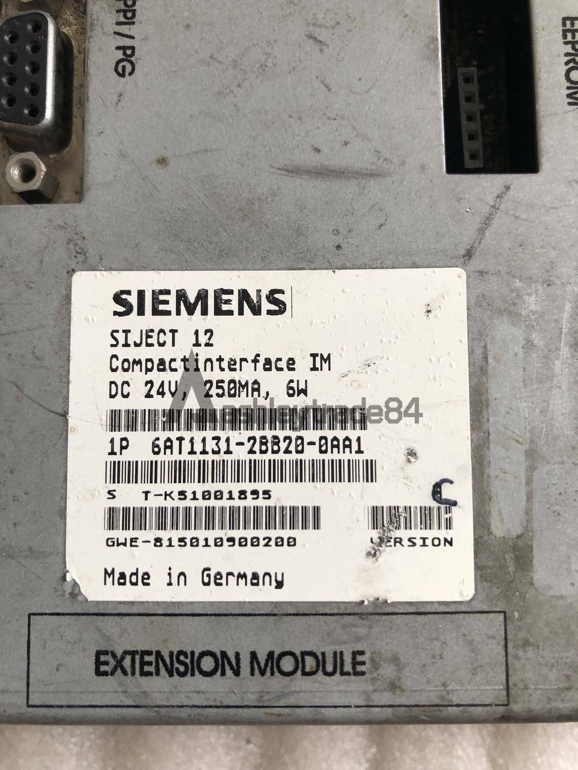 used-one-siemens-control-module-6at1131-2bb20-0aa1-6at1-131-2bb20-0aa1 0