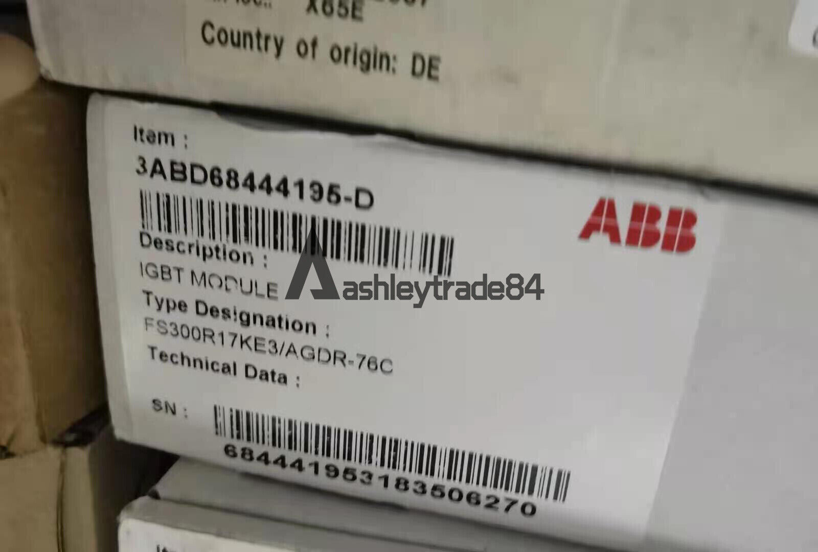 new-1pcs-abb-fs300r17ke3-agdr-76c-igbt-module-with-drive 0