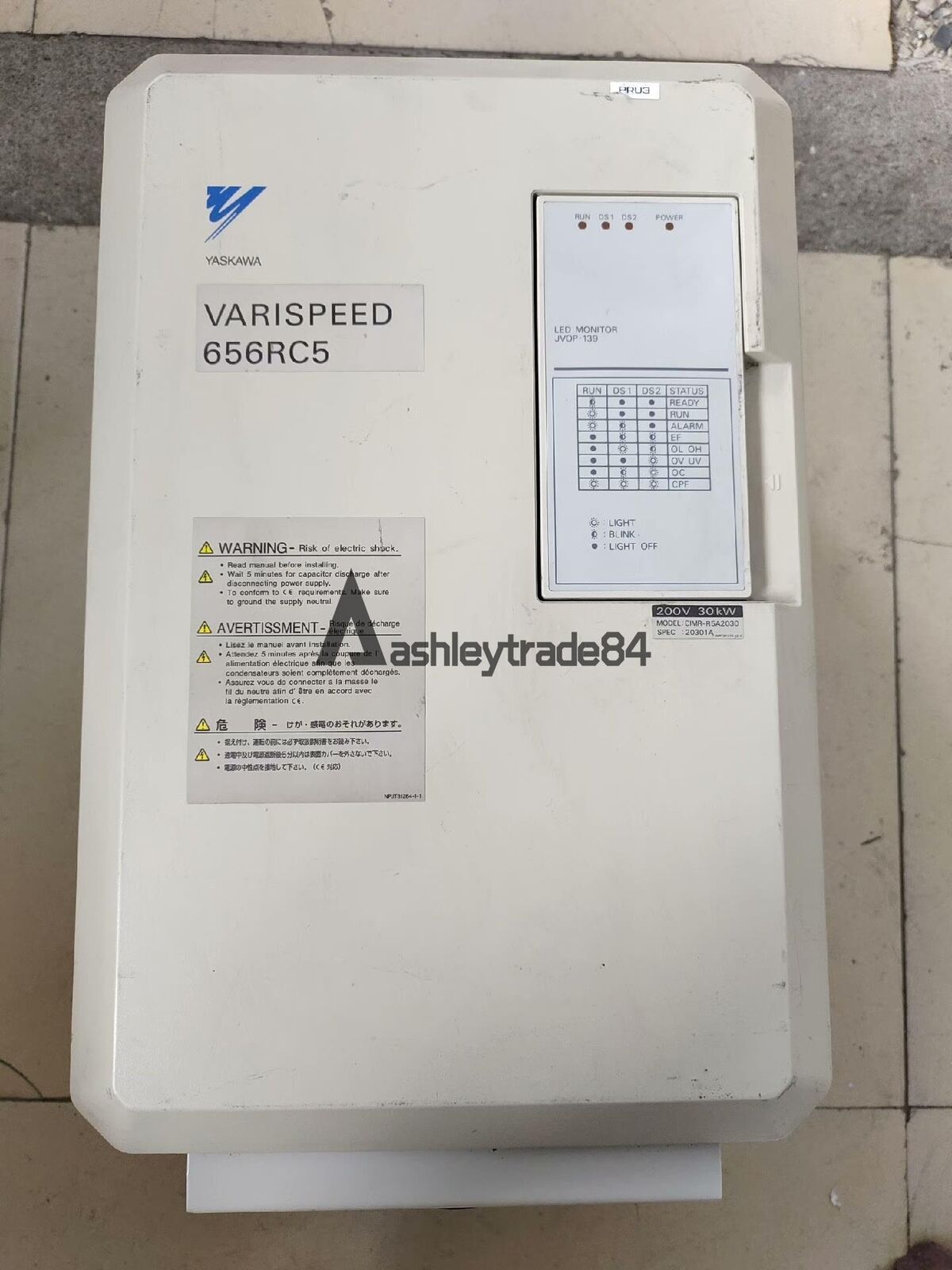 used-1pcs-yaskawa-cimr-r5a2030 0