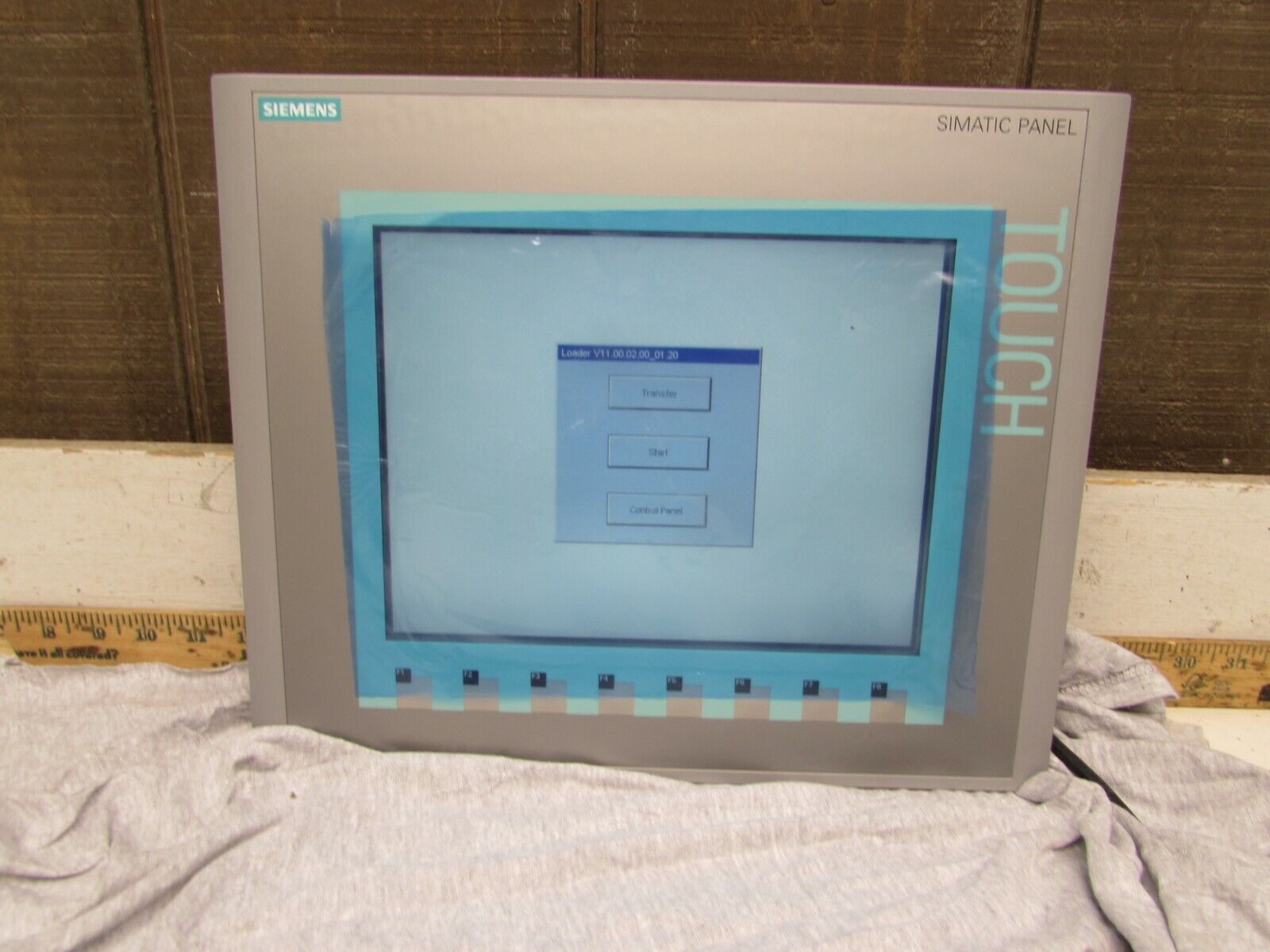 used-one-siemens-6av6647-0ae11-3ax0-6av6-647-0ae11-3ax0-touch-panel 0