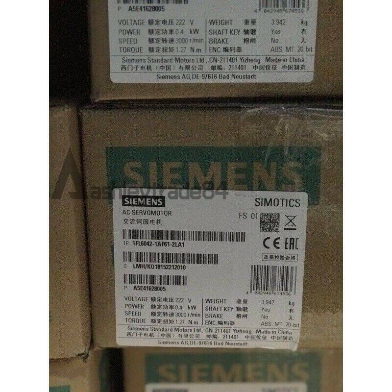 new-1pcs-siemens-servo-motor-1fl6042-1af61-2la1-1fl6-042-1af61-2la1 0