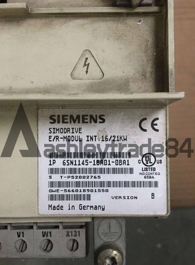 used-one-siemens-6sn1145-1ba01-0ba0-6sn1-145-1ba01-0ba0-plc-servo-power 0