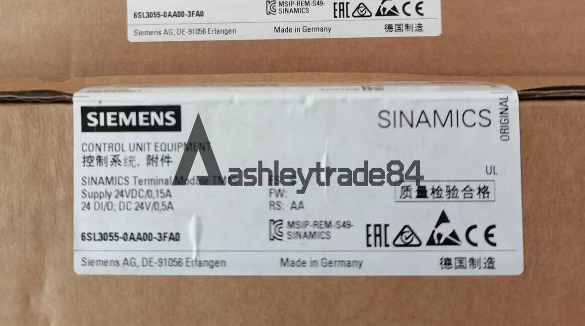 new-1pc-siemens-6sl3055-0aa00-3fa0-6sl3-055-0aa00-3fa0 0