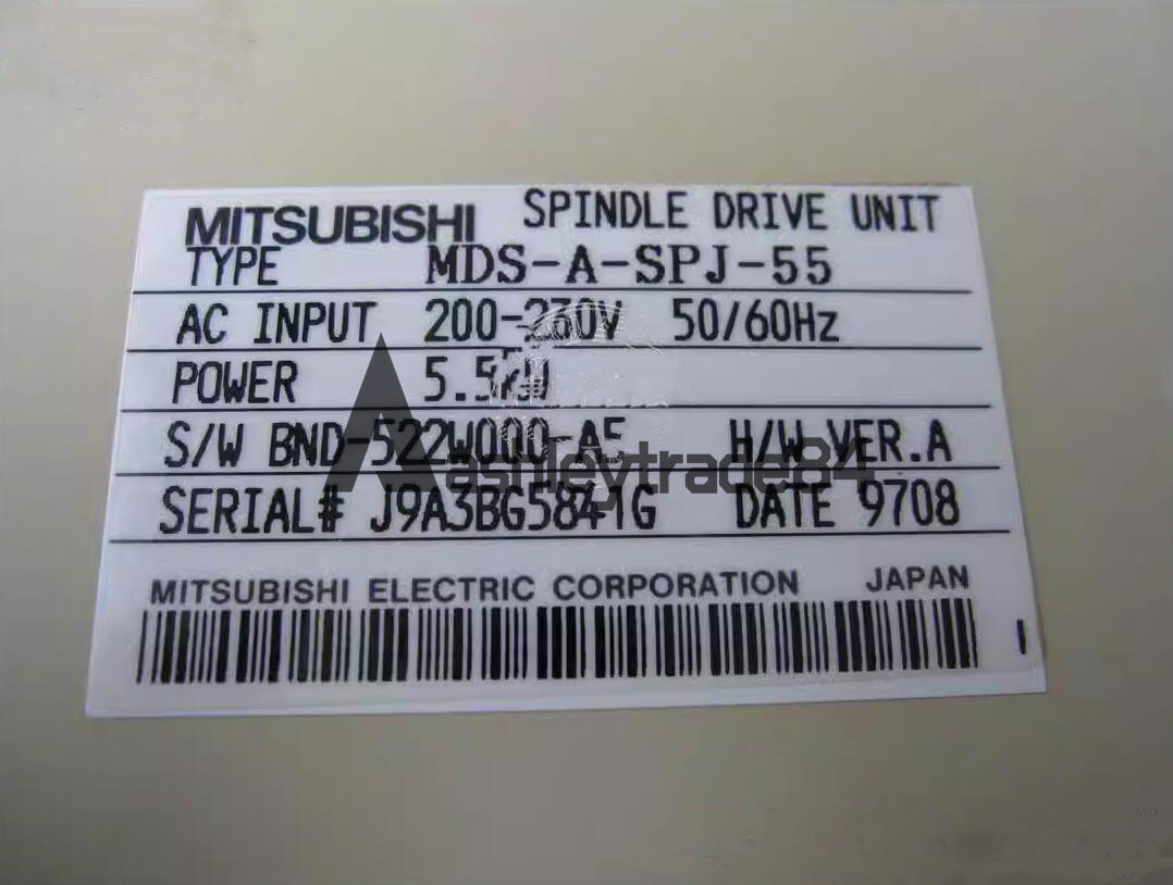new-1pcs-mitsubishi-mds-a-spj-55-spindle-driver-mdsa-spj-55-mdsaspj55 0