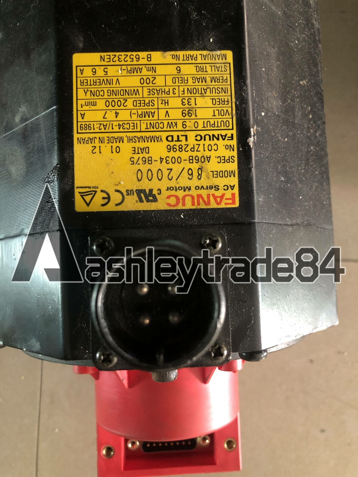 used-1pcs-fanuc-servo-motor-a06b-0034-b675 0