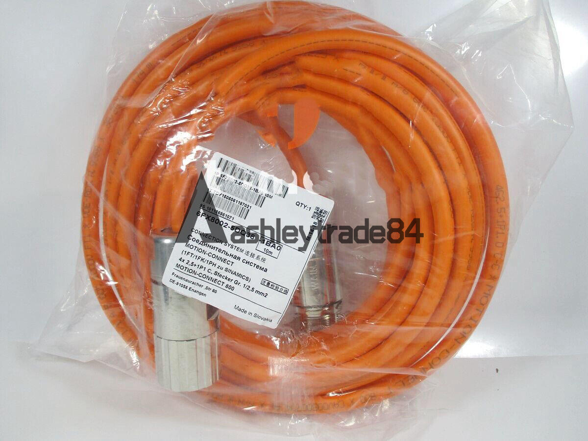 new-1pc-for-siemens-6fx8002-5dq38-1ba0-10m-servo-motor-power-line 0