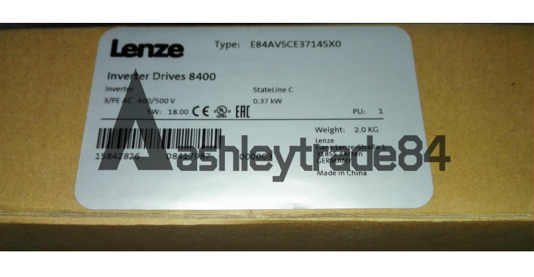 new-1pcs-lenze-frequency-converter-e84avsce3714sxo 0