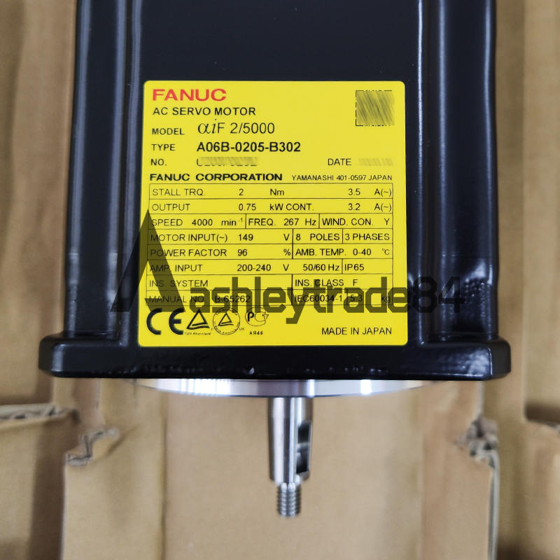new-1pcs-fanuc-servo-motor-a06b-0205-b302 0